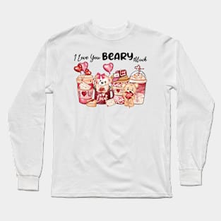 i love you beary much Long Sleeve T-Shirt